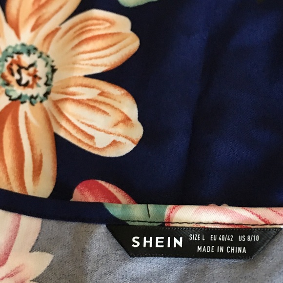 NWT Pacific Floral Casual Dress. Size L. - Picture 4 of 6